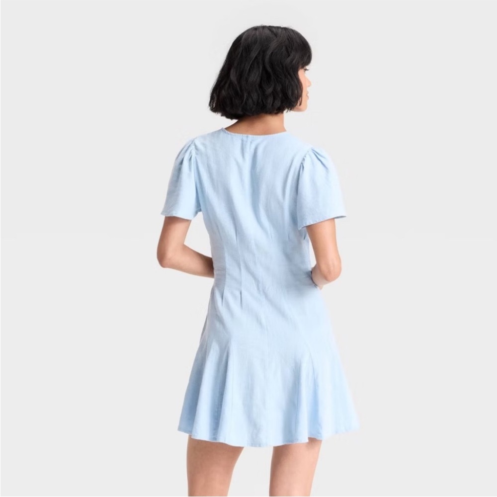 Universal Thread Button-Front A-Line Dress - Picture 2 of 3